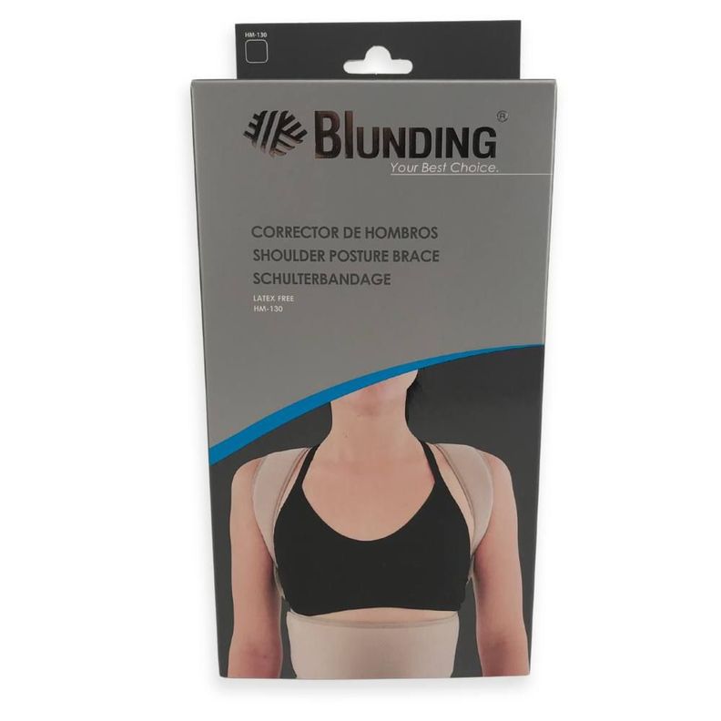 Corrector De Hombros ortopédico Talla M-Blunding-2