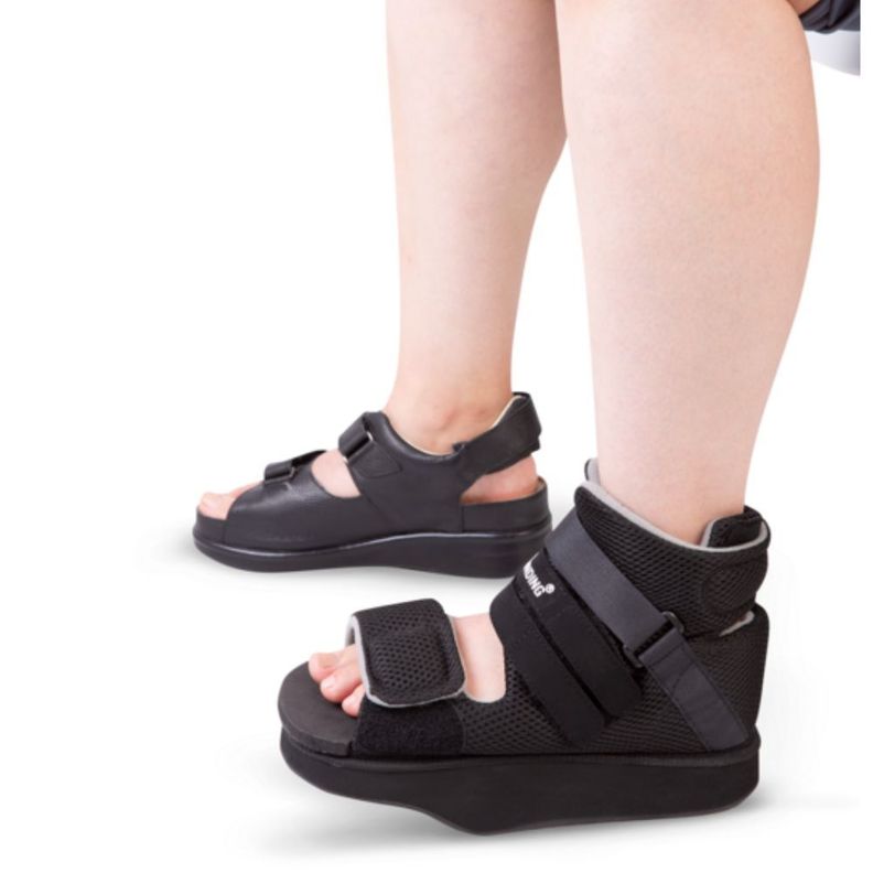 Zapato Descarga de Antepie Abierto-Talla M-Blunding Negro