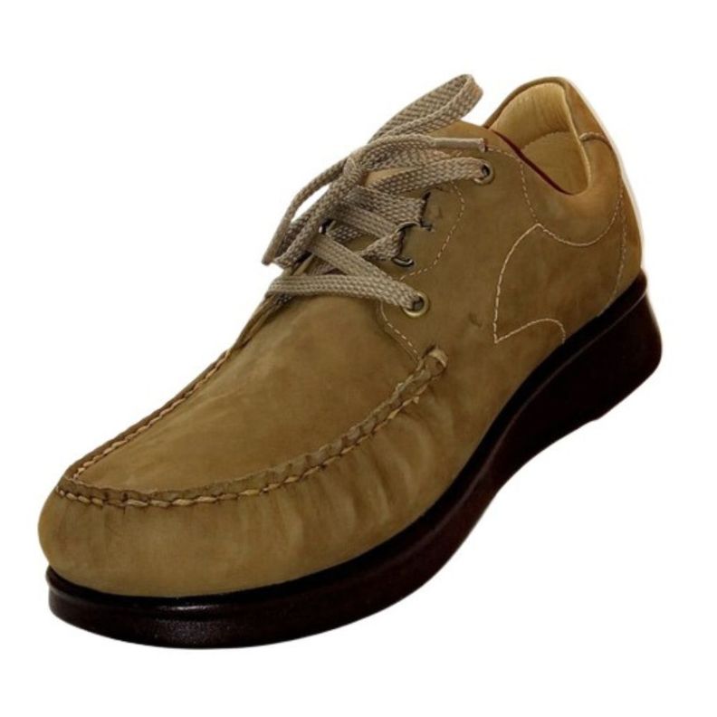 Zapato diabetico con cierre cordon nobuck-Talla 39-Blunding-0