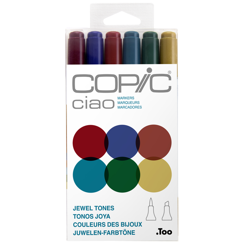Copic Ciao 6 Jewel Tones-0