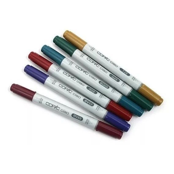 Copic Ciao 6 Jewel Tones-1