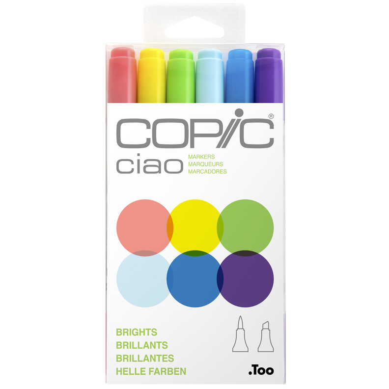 Copic Ciao 6 Brights-0