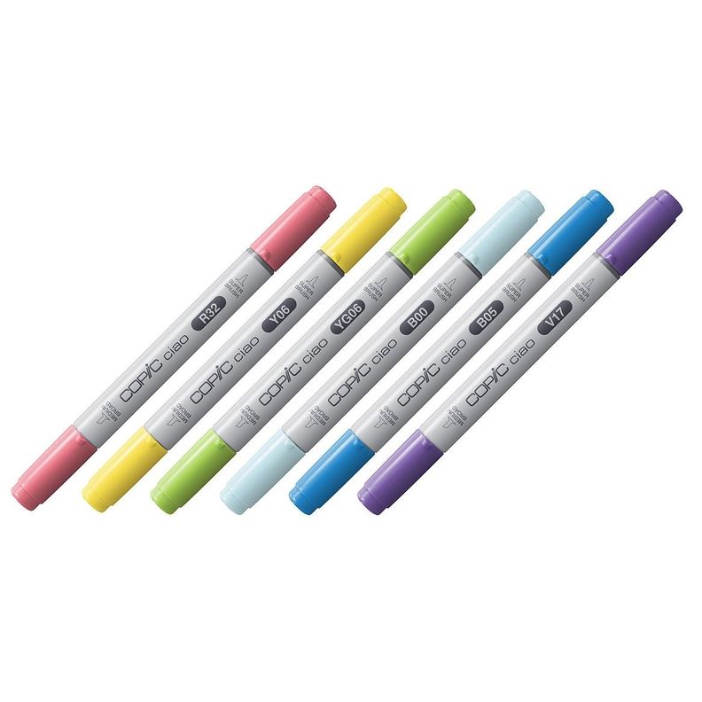 Copic Ciao 6 Brights-1