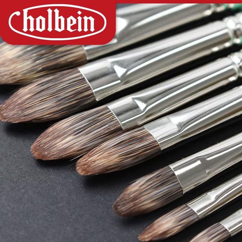 Pincel Plano Holbein #8 Series H-F Badger 102009-1