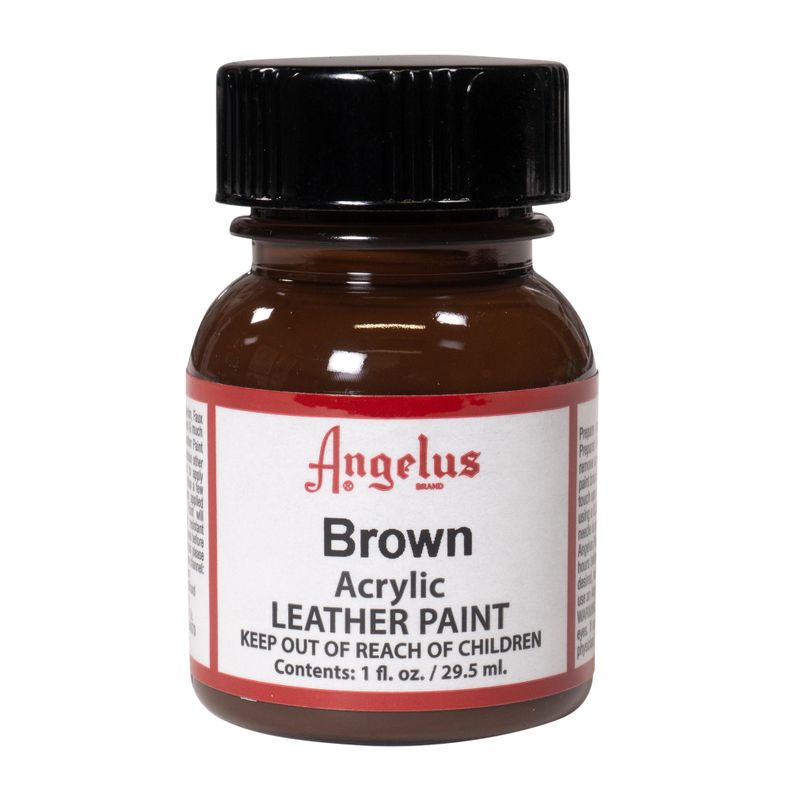 Pintura Cuero Angelus 1 oz Brown De-0