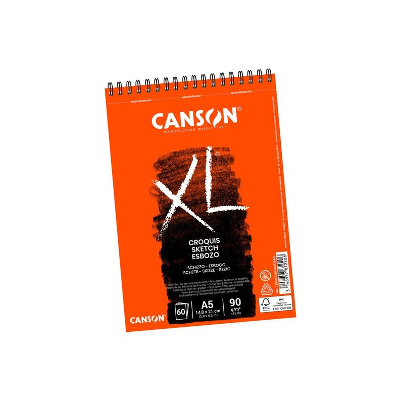 Croquera XL Croquis A5-A4-3