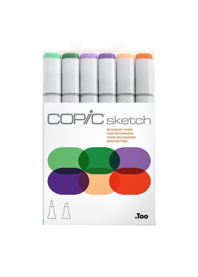 Sketch 6 set Secondary Tones