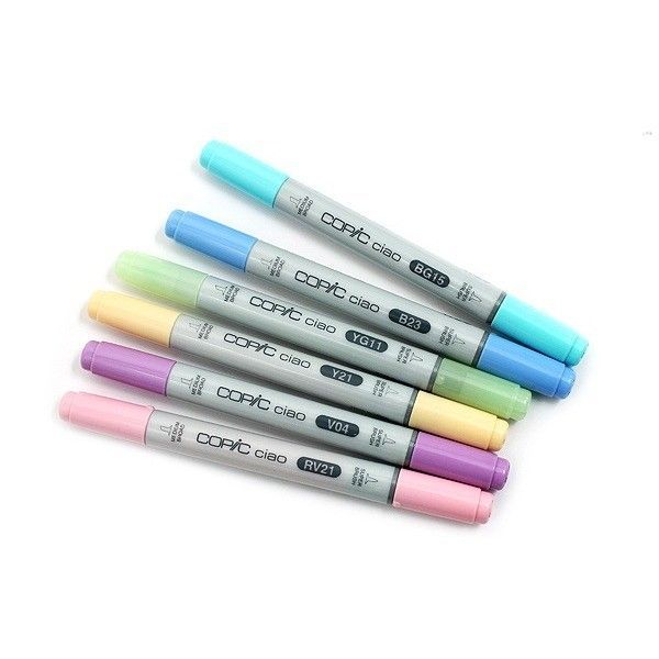 Copic Ciao 6 Pastels-1