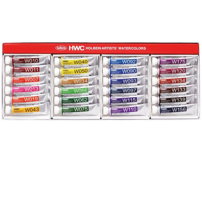 Set Holbein HWC Botanical de 24 Tubos W455-1