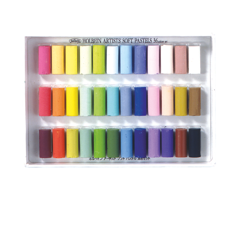 Pastel Seco Set 36 colores Holbein-1