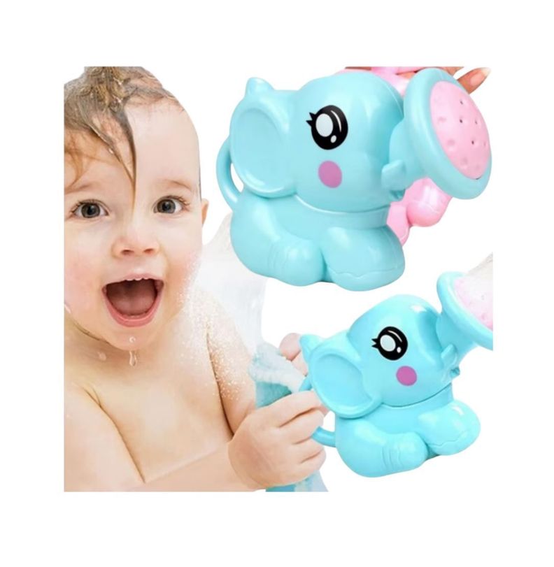 Juego de regadera de elefante para niño-0