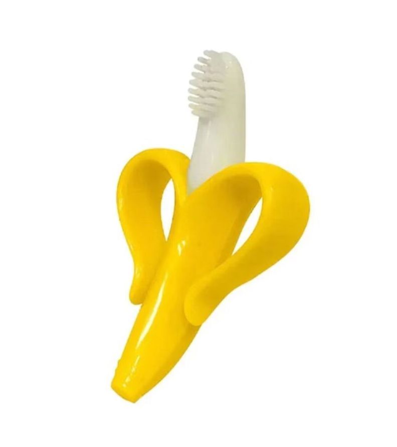 CEPILLO DE DIENTES PARA BEBE BANANA-1
