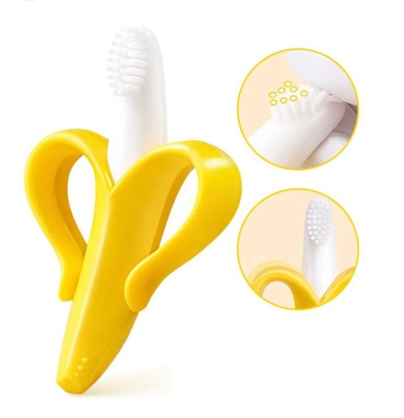 CEPILLO DE DIENTES PARA BEBE BANANA-2