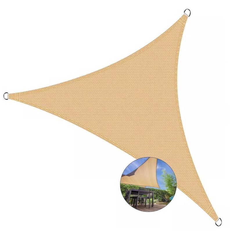 TOLDO VELA TRIANGULAR 5 X 5 X 5 MTS-0