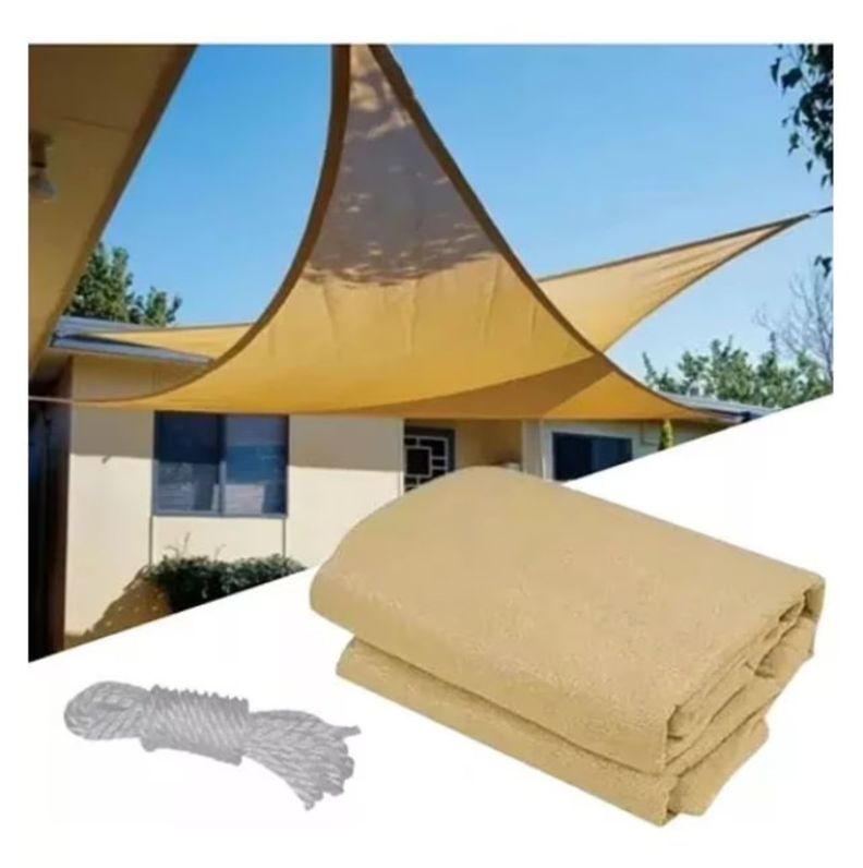 TOLDO VELA TRIANGULAR 5 X 5 X 5 MTS-2