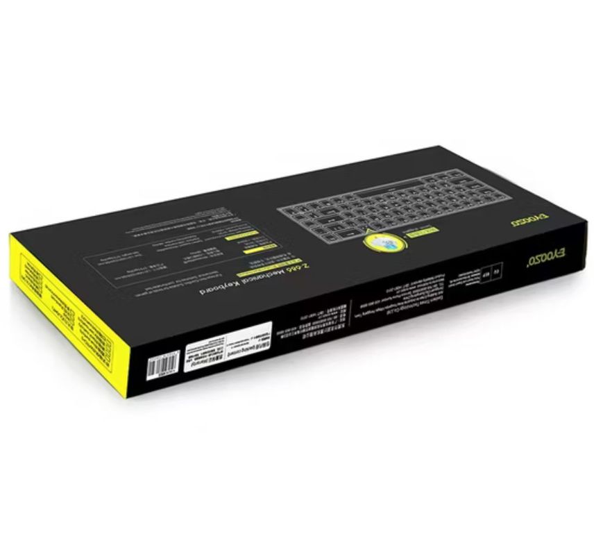 Teclado Mecánico Gamer E-Yooso Z737 Black Rgb-1