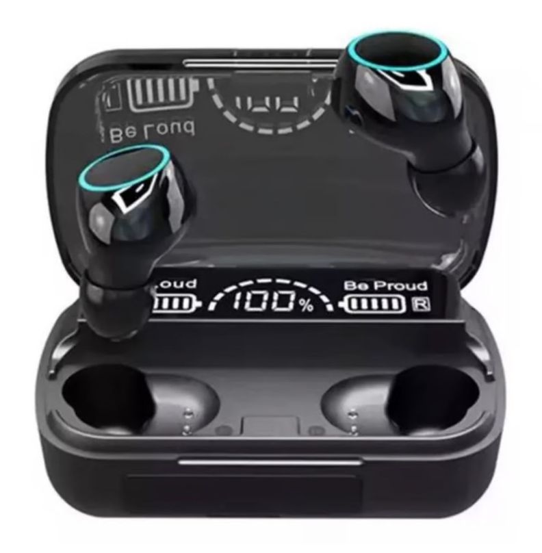 AUDIFONOS TWS BLUETOOTH M10 BATERIA EXTERNA 1200 mAh-0