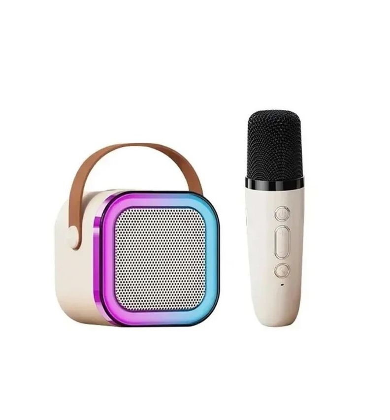 PARLANTE KARAOKE CON MICROFONO PORTATIL-1