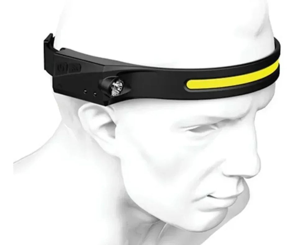 LINTERNA FRONTAL RECARGABLE CON SENSOR FARO-0