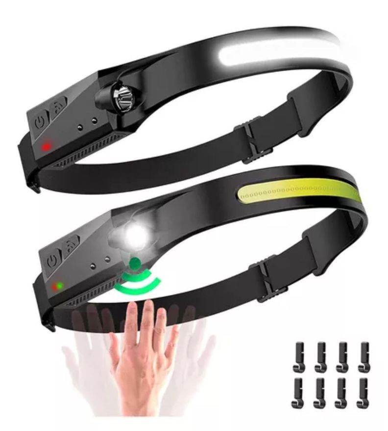 LINTERNA FRONTAL RECARGABLE CON SENSOR FARO-2