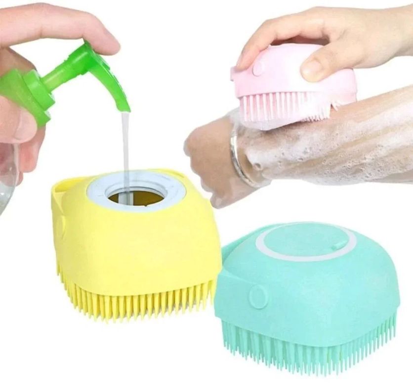 Cepillo Silicona para Ducha Dispensador -0