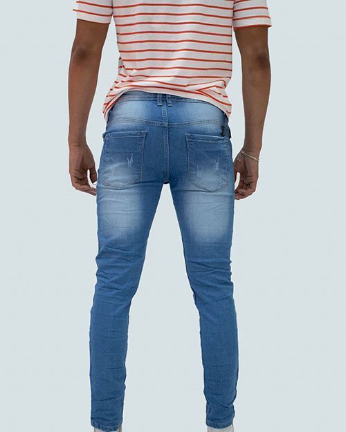 Jean Skinny con Destroyer/ para Hombre-1