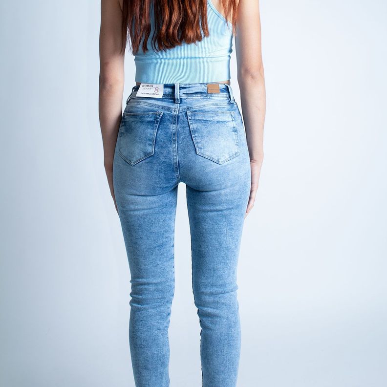 Jean Mujer Skinny Tiro Alto-1