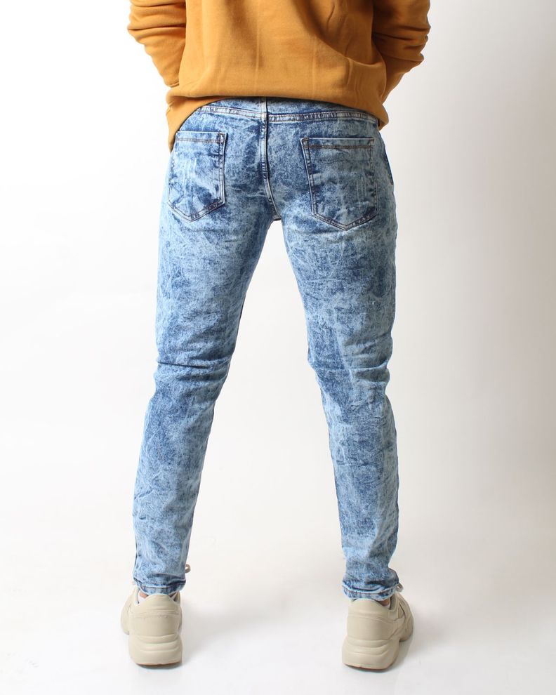 Jean Skinny Azul para Hombre-2