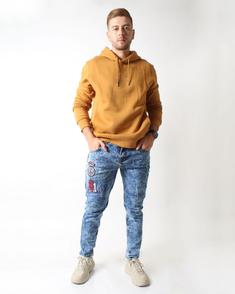 Jean Skinny Azul para Hombre-1