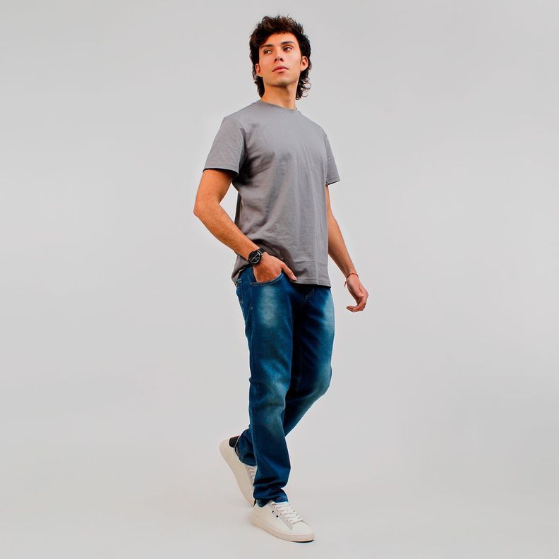 Jean Confort Slim Fit Bordado-0