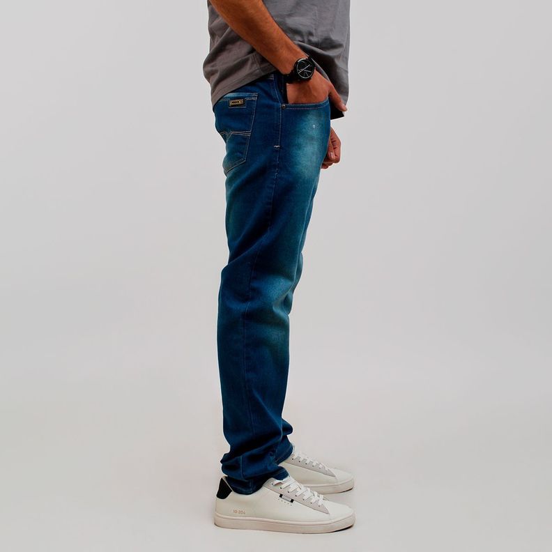 Jean Confort Slim Fit Bordado-1
