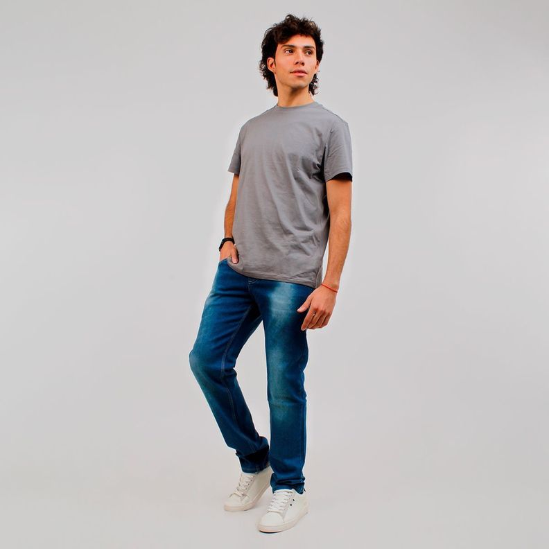 Jean Confort Slim Fit Bordado-3