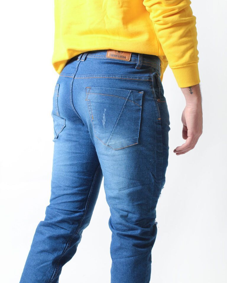 Jean Skinny Azul medio para Hombre-1