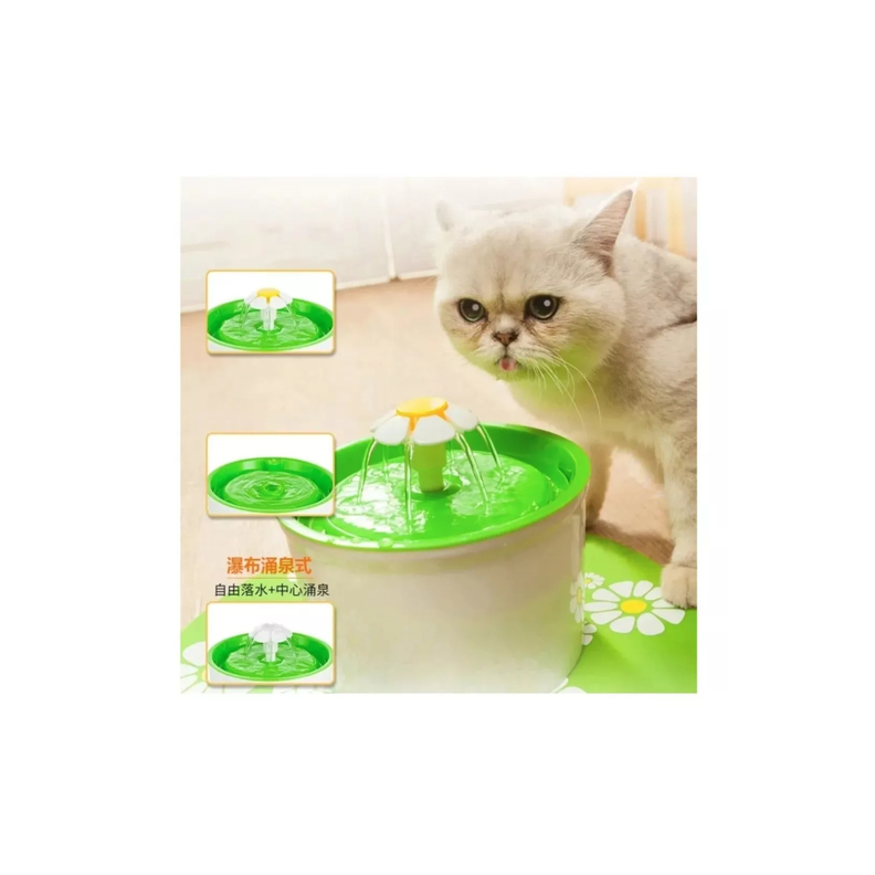 Bebedero Eléctrico De Agua 1.6lts Para Perros Y Gatos-3