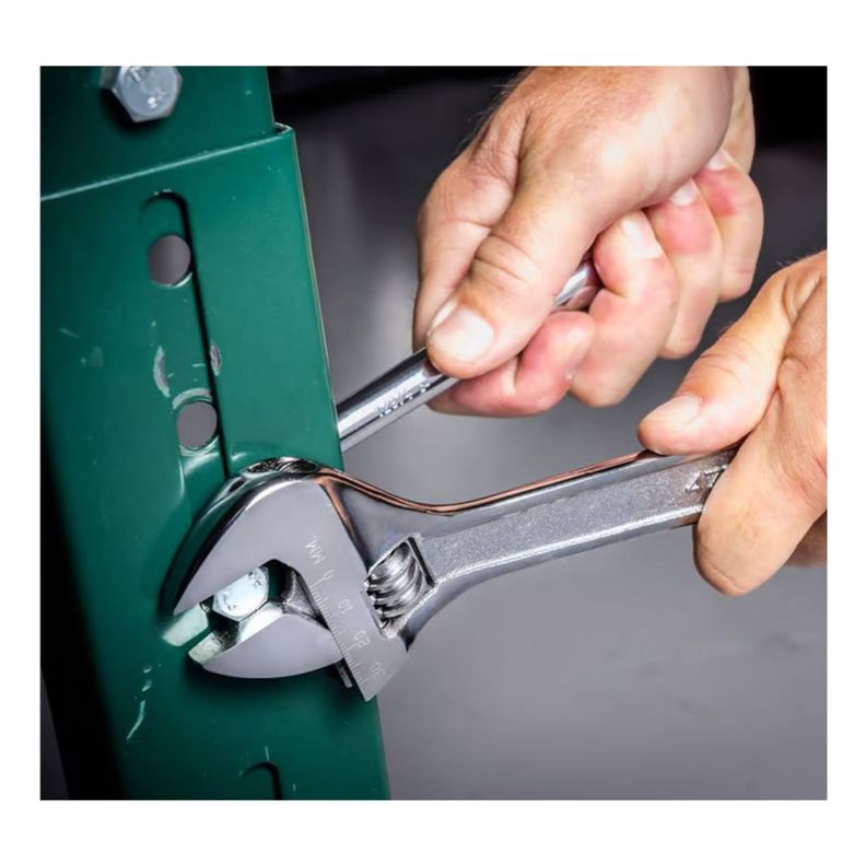 Llave Francesa de 20 cm Ajustable Herramienta Ferreteria-2
