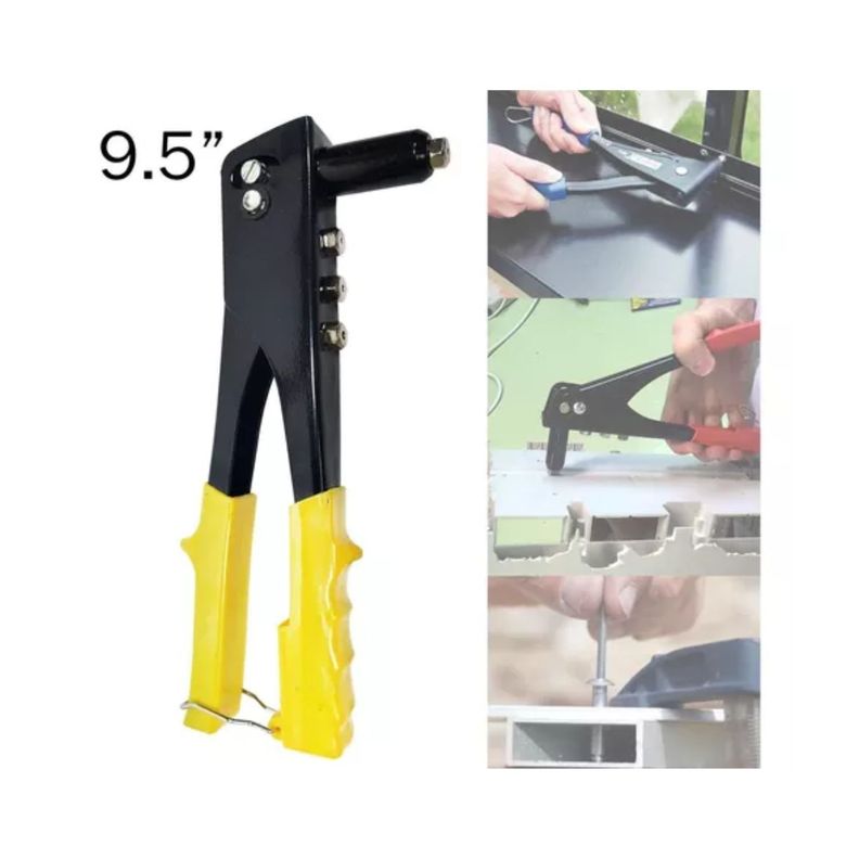 Remachadora Manual 24cm Multiples Medidas Acero Ferreteria-3