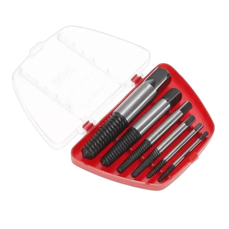 Set 5 Extractores de Tornillos Herramienta Ferreteria MK0803-2