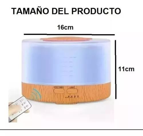 Humidificador Difusor Aromaterapia 500 Ml + Esencias-1