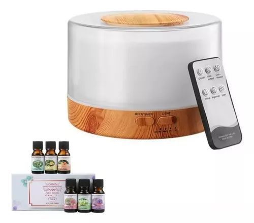 Humidificador Difusor Aromaterapia 500 Ml + Esencias-2