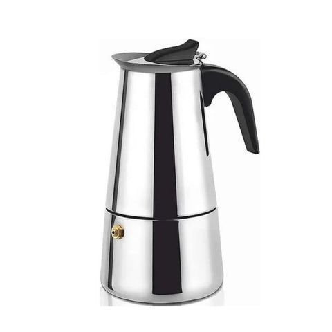 Cafetera Portátil De 6 Tazas Acero Inoxidable-1