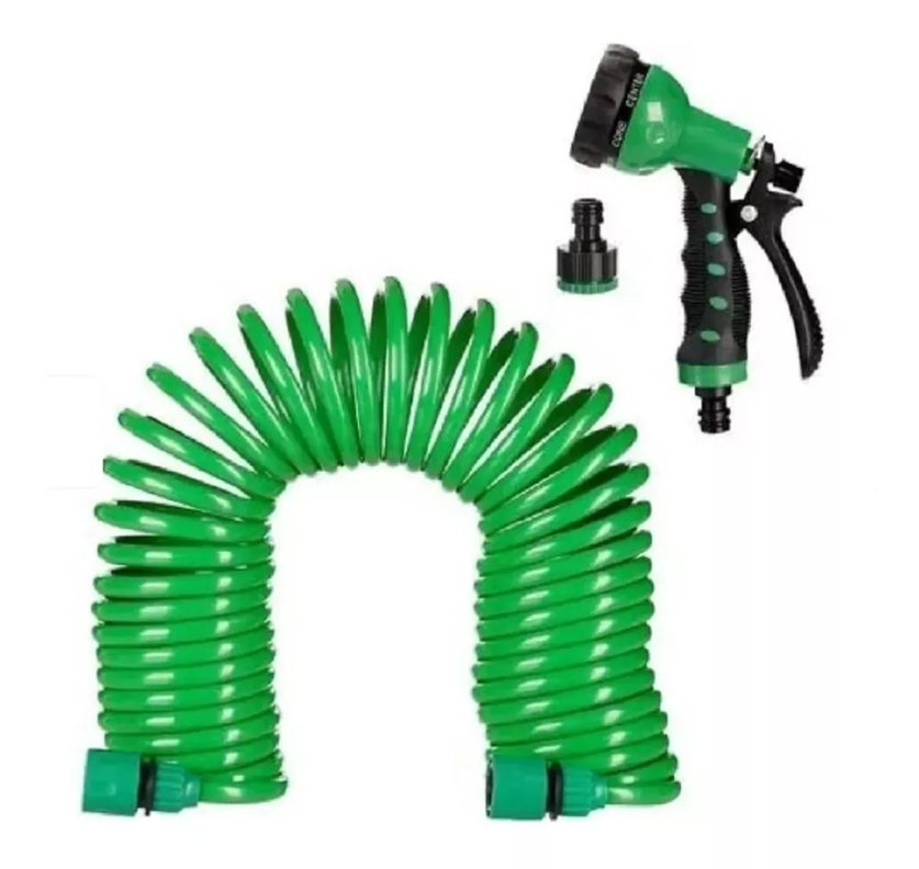 Manguera Espiral Expandible Hogar Casa Jardin 15 Mts-1