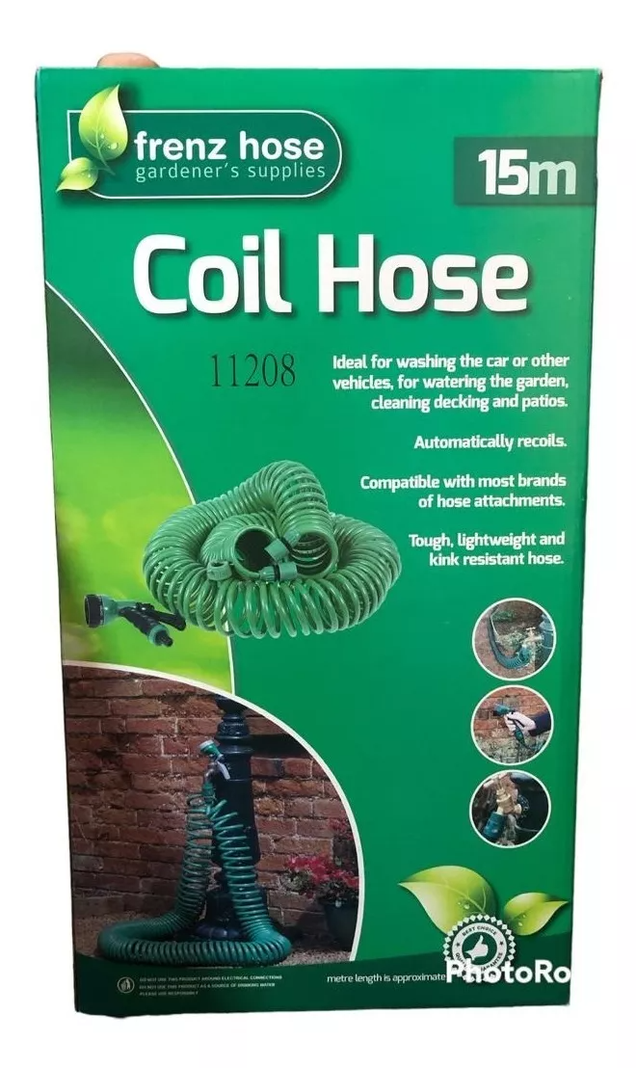 Manguera Espiral Expandible Hogar Casa Jardin 15 Mts-7
