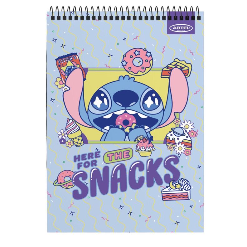 Pack 6 Cuadernos Diseño Divertido Personaje Colores 80 Hojas-1