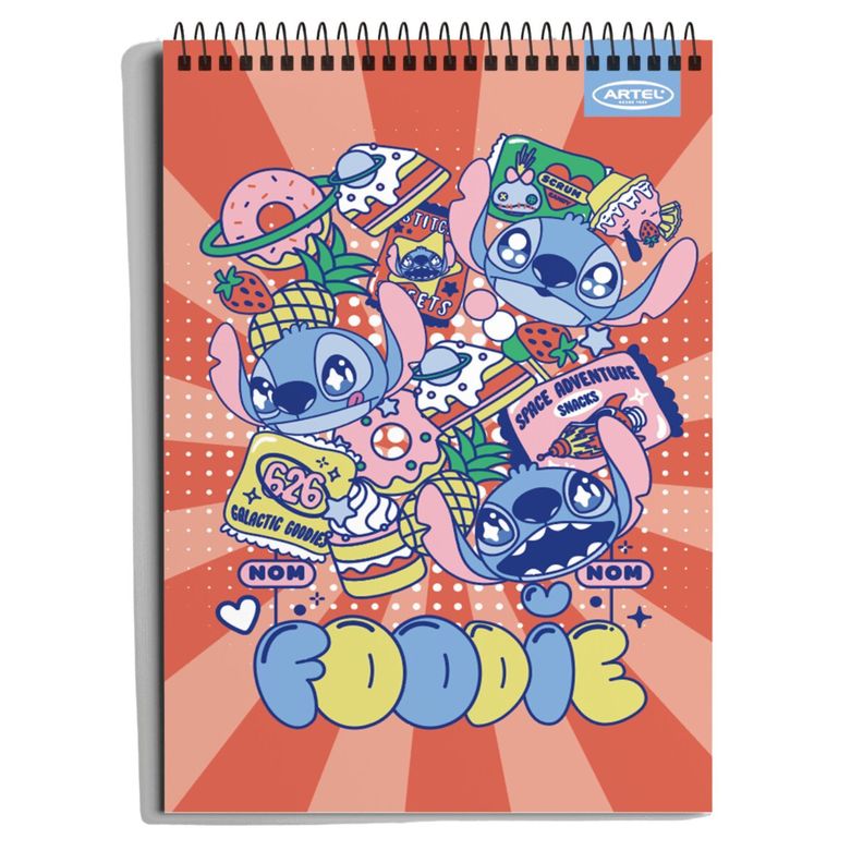 Pack 6 Cuadernos Diseño Divertido Personaje Colores 80 Hojas-2