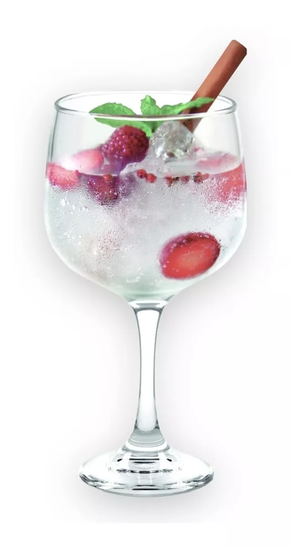 Set 4 Copas Para Gin Tonic Cocktail Vidrio De 653ml Cristar-3