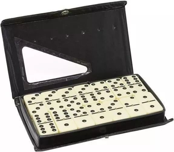 Set De Domino Con Estuche 28 Piezas (doble Seis)-1