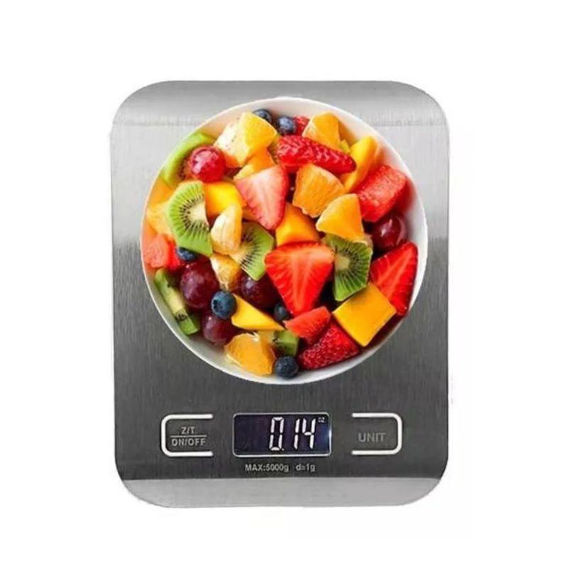 Báscula Digital Cocina Precisión Pantalla LCD Compacta-1