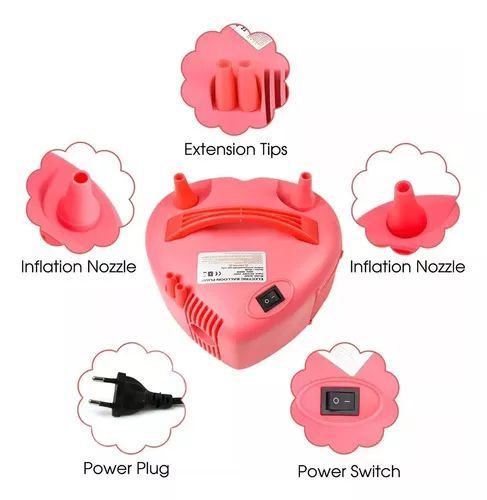 Maquinas Inflador De Globos Electrico 2 Inyectores Globo-3