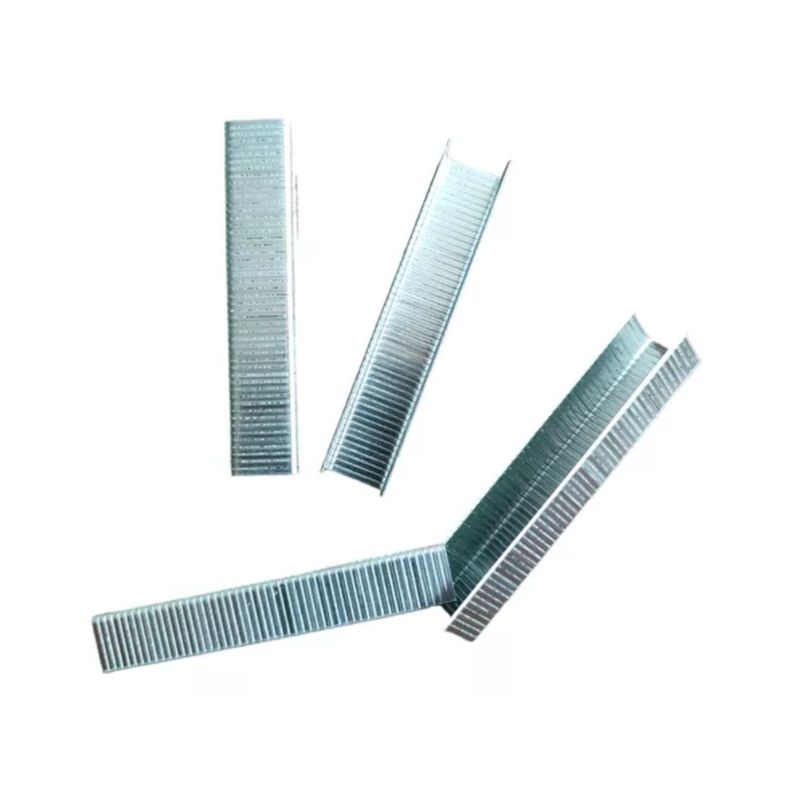 Caja 1000 Corchetes de 12MM Grampas Acero Galvanizado Ferreteria-2