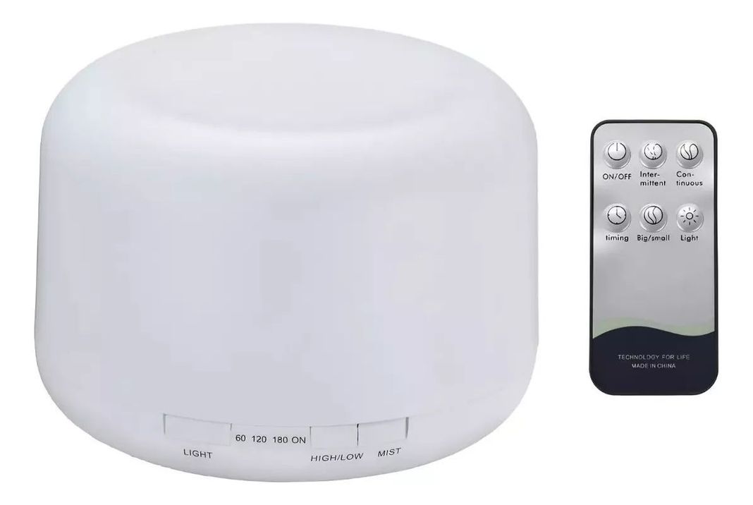Humidificador Ultrasonico Humificador Aire Difusor 500ml Color Blanco-0